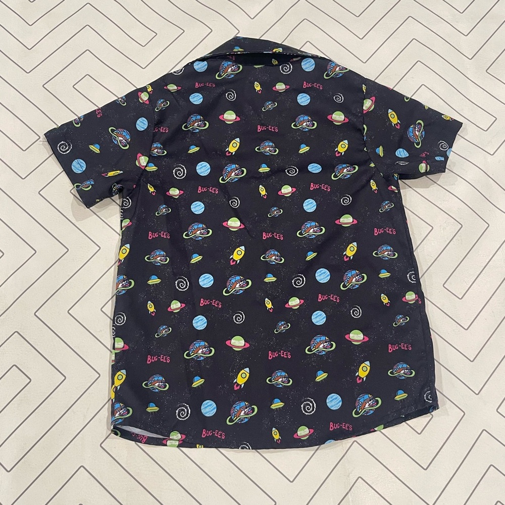 Bucee's Space Pattern Button Down - Picture 4 of 8